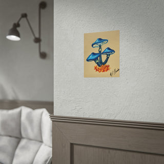 "Hat Rack for Frogs" Rolled Poster