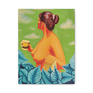 "Unbothered" Canvas Art Print
