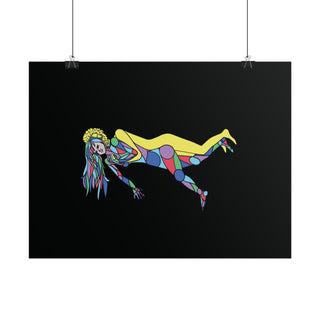 "Stained Glass Dreams" Rolled Poster