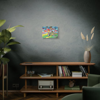 "A Very Polite Gentleman" Canvas Art Print