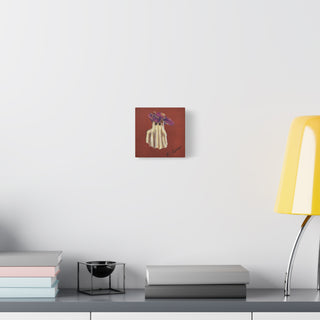"Bringing Fashion Back to the After Life" Canvas Art Print