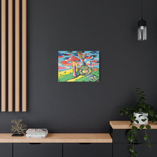 "A Very Polite Gentleman" Canvas Art Print