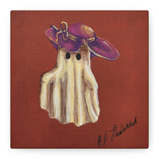 "Bringing Fashion Back to the After Life" Canvas Art Print