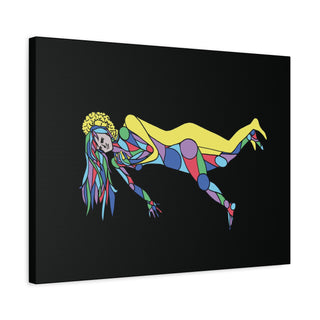 "Stained Glass Dreams" Canvas Art Print