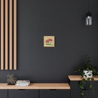 "Don't Eat the Mushrooms" Canvas Art Print