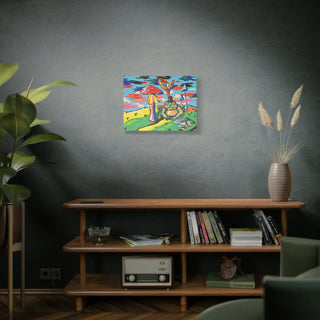 "A Very Polite Gentleman" Canvas Art Print