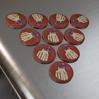"Bringing Fashion Back to the After Life" Magnets