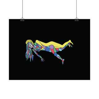 "Stained Glass Dreams" Rolled Poster