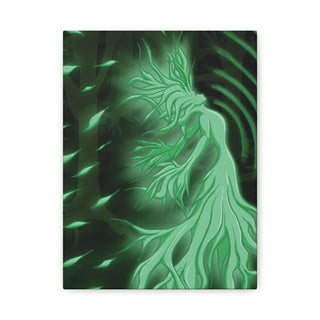 "The Forest Comes Alive at Night" Canvas Art Print