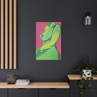 "Sorry, Were You Talking to Me?" Canvas Art Print