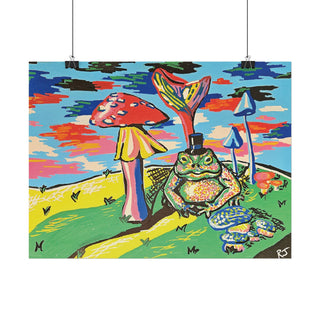 "A Very Polite Gentleman" Rolled Poster