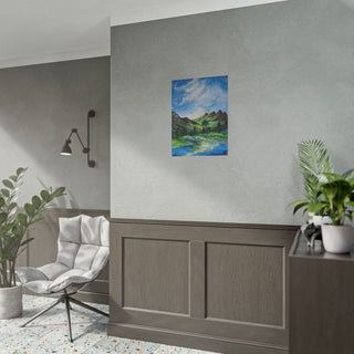 "The View I Wish was Outside my Window" Rolled Poster