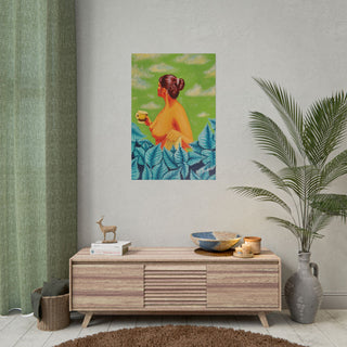 "Unbothered" Rolled Poster