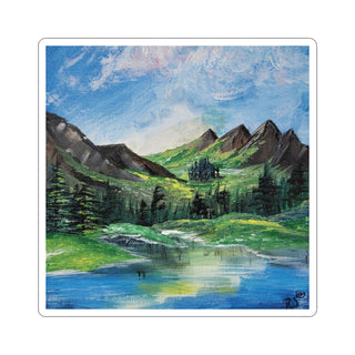 "The View I Wish was Outside my Window" Sticker