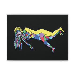 "Stained Glass Dreams" Canvas Art Print