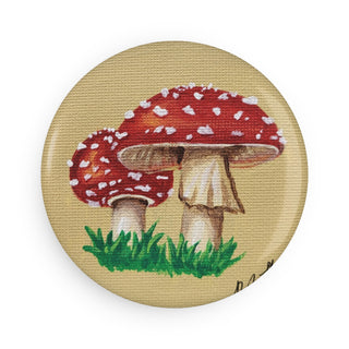 "Don't Eat the Mushrooms" Magnets