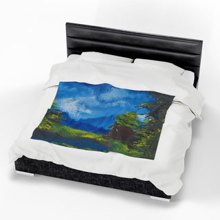 "The Perfect Hideaway" Plush Blanket