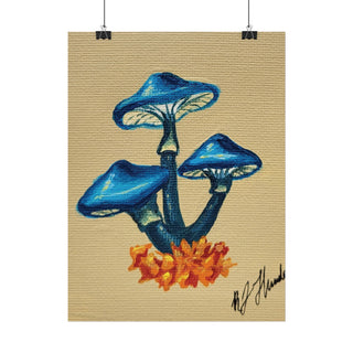 "Hat Rack for Frogs" Rolled Poster