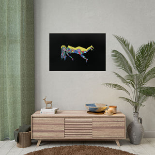 "Stained Glass Dreams" Rolled Poster