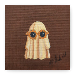 "Sunglasses and a Vibe" Canvas Art Print
