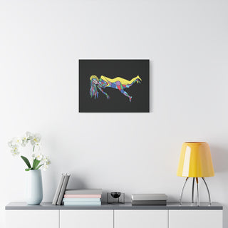 "Stained Glass Dreams" Canvas Art Print
