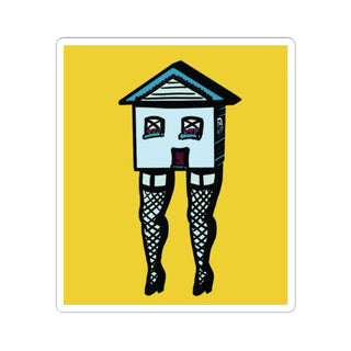 "Welcome to the Neighborhood" Fishnet Stickers