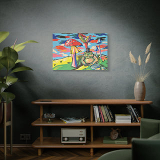 "A Very Polite Gentleman" Canvas Art Print