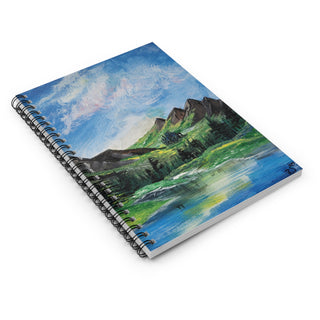 "The View I Wish was Outside my Window" Spiral Notebook