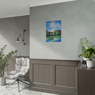 "The View I Wish was Outside my Window" Rolled Poster