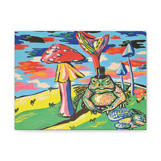 "A Very Polite Gentleman" Canvas Art Print