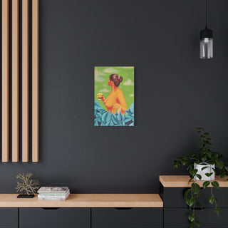 "Unbothered" Canvas Art Print