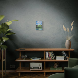 "The View I Wish was Outside my Window" Canvas Art Print