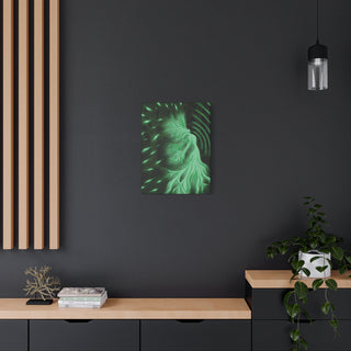 "The Forest Comes Alive at Night" Canvas Art Print
