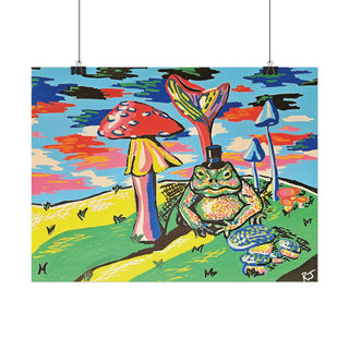 "A Very Polite Gentleman" Rolled Poster