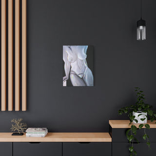 "Yep, That's a Study Desk" Canvas Art Print