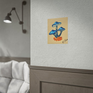 "Hat Rack for Frogs" Rolled Poster