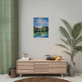 "The View I Wish was Outside my Window" Rolled Poster