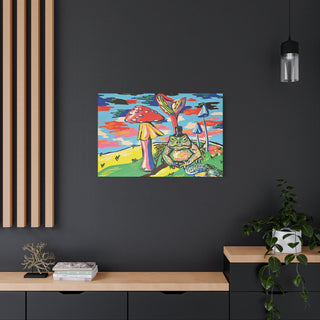 "A Very Polite Gentleman" Canvas Art Print