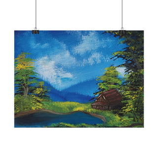 "The Perfect Hideaway" Rolled Poster