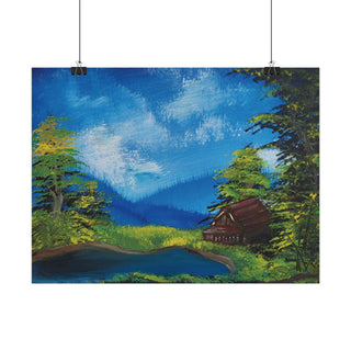 "The Perfect Hideaway" Rolled Poster