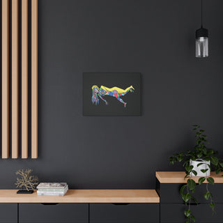 "Stained Glass Dreams" Canvas Art Print