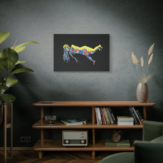 "Stained Glass Dreams" Canvas Art Print
