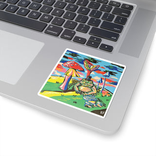 "A Very Polite Gentleman" Stickers