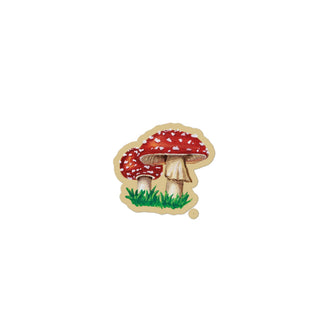 "Don't Eat the Mushrooms!" Stickers